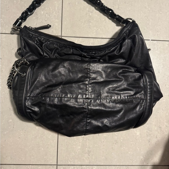 Gucci Black Leather Galaxy X Large Hobo Bag - Picture 6 of 15